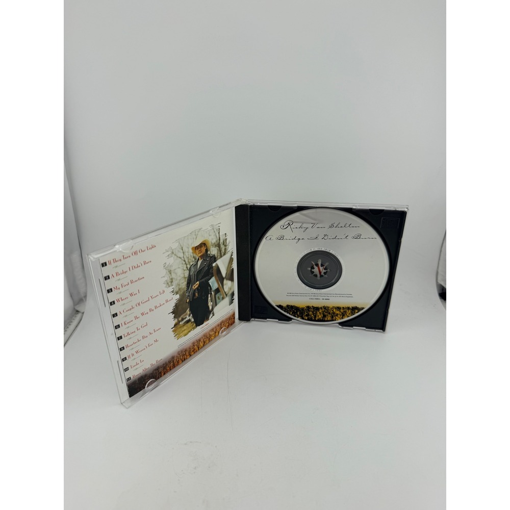 Ricky Van Shelton A Bridge I Didn't Burn CD 1993 Columbia CK 48992 Country Music - Picture 6 of 6
